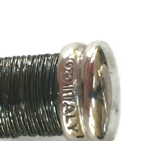 vicenza silver sterling 925 diamond cut bracelet - Picture 6 of 8